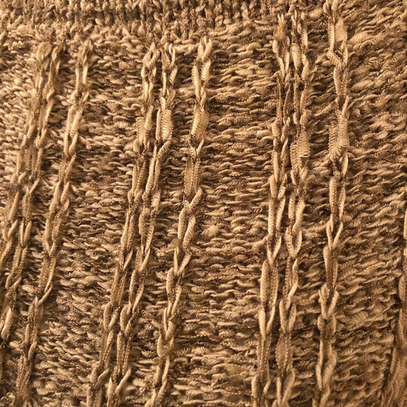 Emma James knitted blouse gold and cream color - Picture 5 of 7